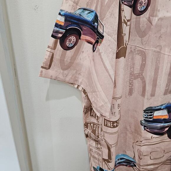 Men's Car Shirt Size 3XL - Picture 3 of 5